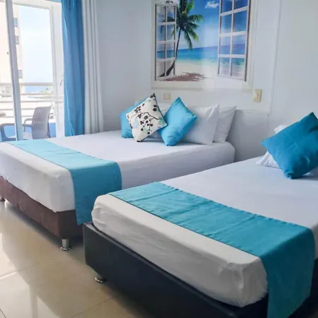 Apartamentos Con Vista Al Mar Brisa Marina Rodadero - By Bedviajes Santa Marta  Exterior photo