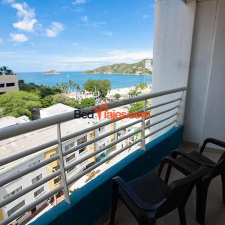 Apartamentos Con Vista Al Mar Brisa Marina Rodadero - By Bedviajes Santa Marta  Room photo