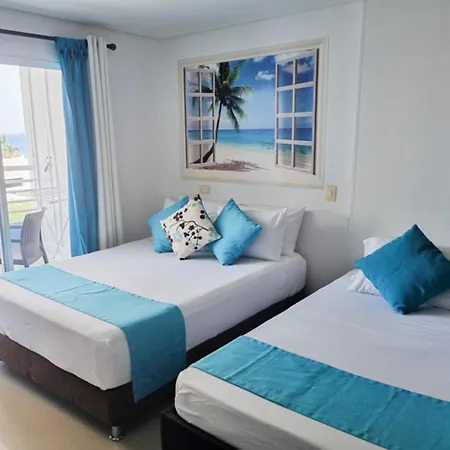 Apartamentos Con Vista Al Mar Brisa Marina Rodadero - By Bedviajes Santa Marta  Room photo