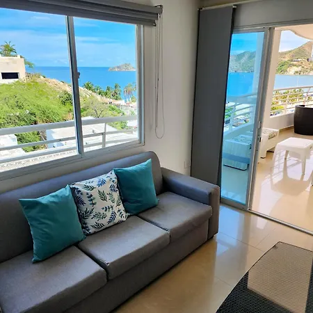 Apartamentos Con Vista Al Mar Brisa Marina Rodadero - By Bedviajes Santa Marta  Room photo