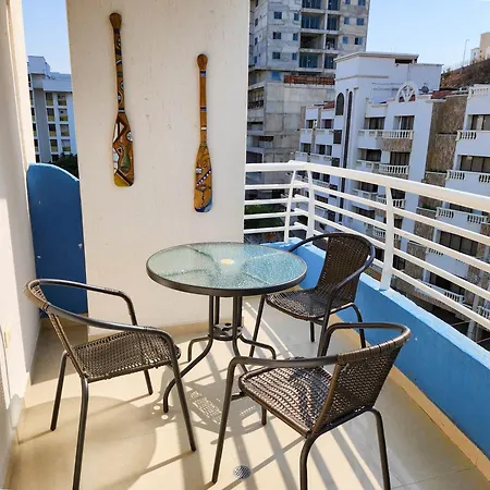 Apartamentos Con Vista Al Mar Brisa Marina Rodadero - By Bedviajes Santa Marta  Room photo