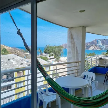 Apartamentos Con Vista Al Mar Brisa Marina Rodadero - By Bedviajes Santa Marta  Room photo