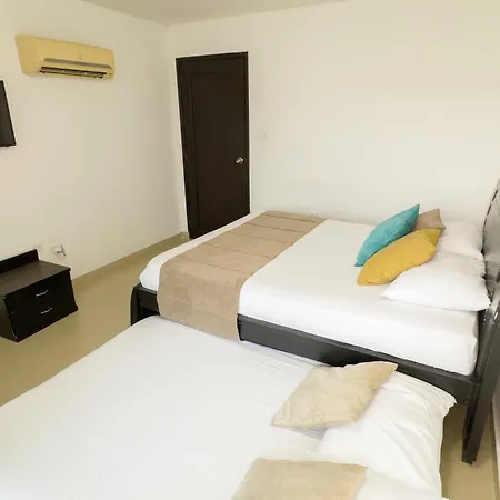 Apartamentos Con Vista Al Mar Brisa Marina Rodadero - By Bedviajes Santa Marta  Room photo