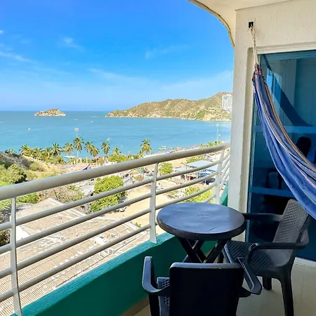 Apartamentos Con Vista Al Mar Brisa Marina Rodadero - By Bedviajes Santa Marta  Room photo